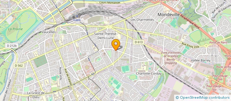 localisation de l'entreprise AST à CAEN