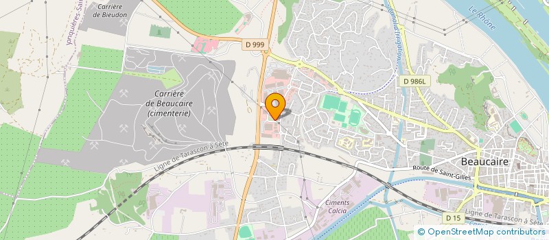 localisation de l'entreprise AST BEAUCAIRE  BEAUCAIRE