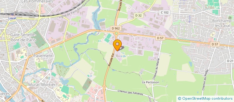 localisation de l'entreprise AST FINANCES à BONCHAMP-LES-LAVAL
