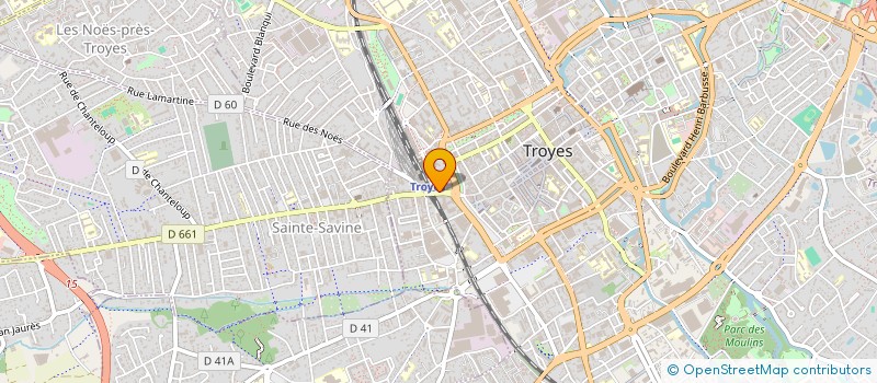 localisation de l'entreprise AST LOCATION  TROYES