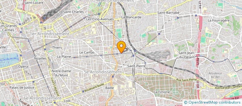 localisation de l'entreprise AST SARL (ADRIAN SERVICES & TRANSPORTS) à MARSEILLE