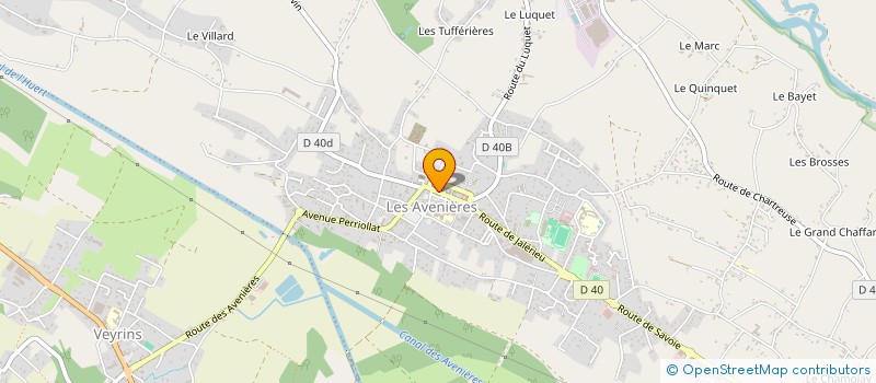 localisation de l'entreprise ASTA  LES AVENIERES VEYRINS-THUELLIN