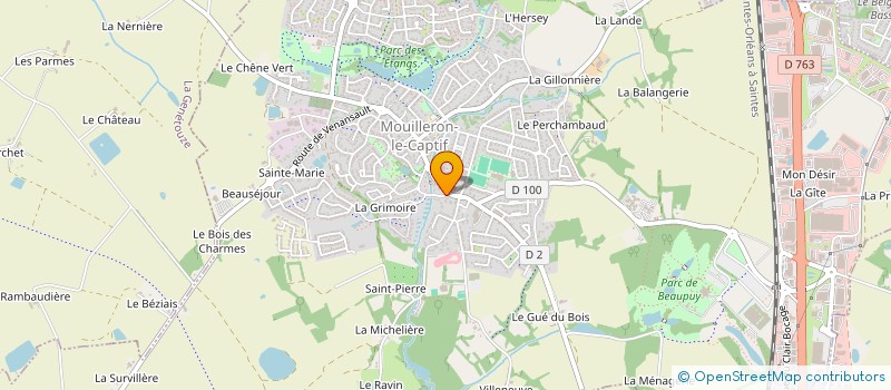 localisation de l'entreprise ASTALYA (ASSOCIATION SOUTIEN AUX TROUBLES DES APPRENTISSAGE) à MOUILLERON-LE-CAPTIF