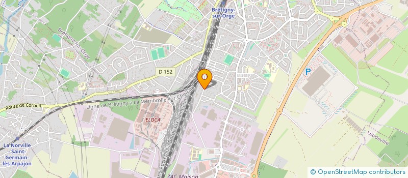 localisation de l'entreprise ASTAN CONSEIL à BRETIGNY-SUR-ORGE