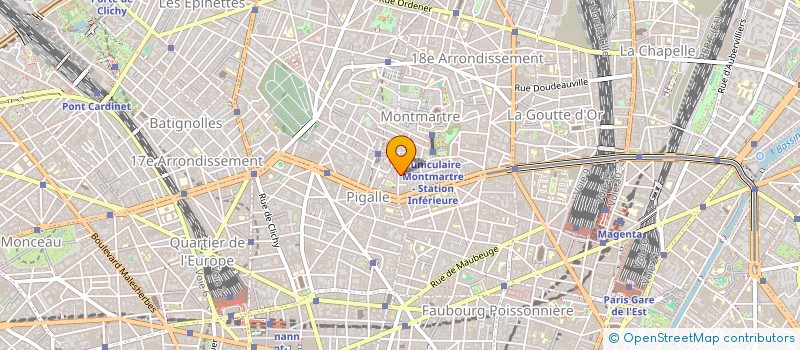 localisation de l'entreprise ASTARA  PARIS