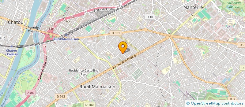 localisation de l'entreprise ASTARAC à RUEIL-MALMAISON