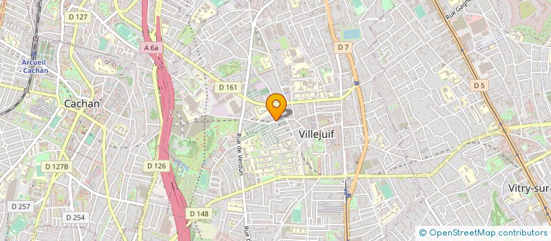 localisation de l'entreprise ASTARAC & ASSOCIES à VERSAILLES