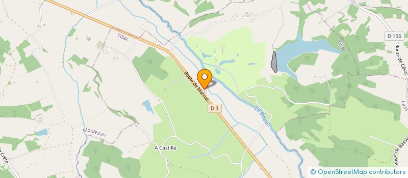 localisation de l'entreprise ASTARAC PYRENEES BOIS à LAGUIAN-MAZOUS