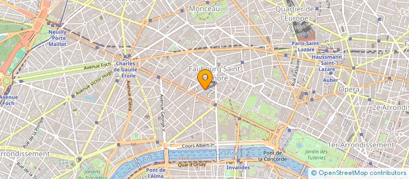 localisation de l'entreprise ASTARTE  PARIS