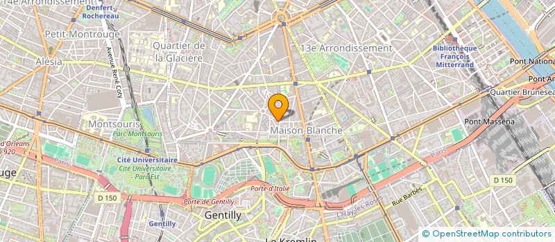 localisation de l'entreprise ASTARTE  PARIS