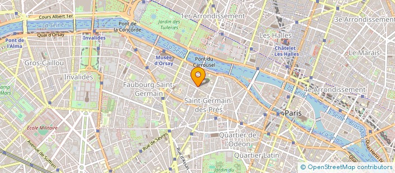 localisation de l'entreprise ASTARTEDECO SARL  PARIS