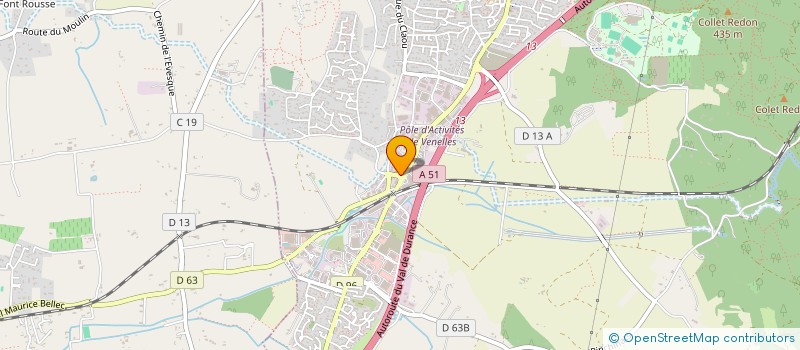 localisation de l'entreprise ASTE IMMOBILIER  VENELLES