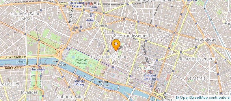 localisation de l'entreprise ASTEAM à PARIS
