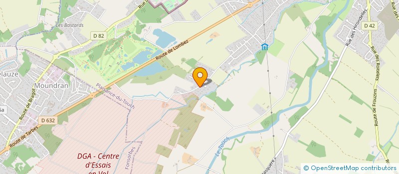 localisation de l'entreprise ASTEC  PLAISANCE-DU-TOUCH