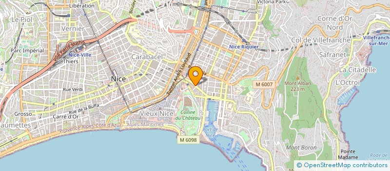 localisation de l'entreprise ASTEFLO à NICE