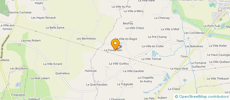 localisation de l'entreprise ASTEGA  LANDUJAN