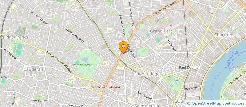 localisation de l'entreprise ASTELEC à BORDEAUX