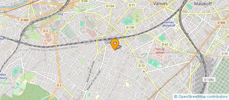 localisation de l'entreprise ASTELIOS CONSULTING à CLAMART