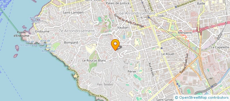 localisation de l'entreprise ASTELLE à MARSEILLE