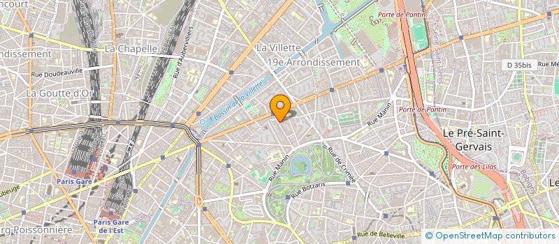 localisation de l'entreprise ASTELLE TROIS  PARIS