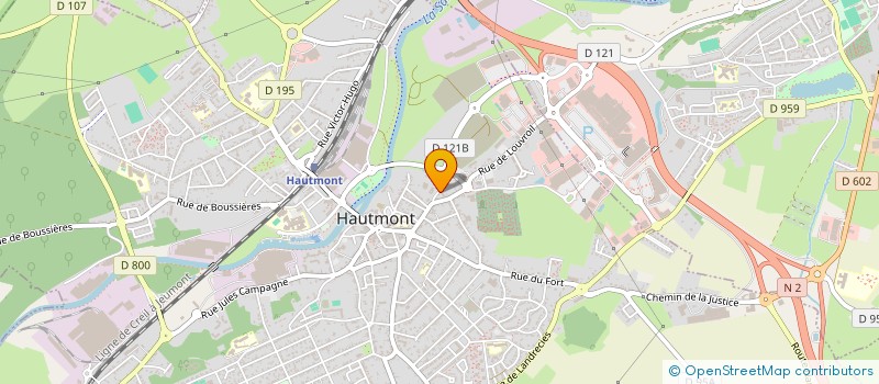 localisation de l'entreprise ASTEMA TEAM  HAUTMONT