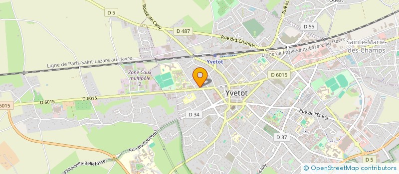 localisation de l'entreprise ASTEMI à YVETOT