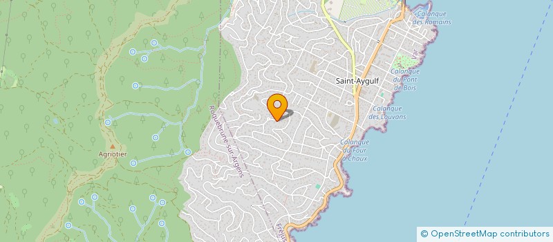 localisation de l'entreprise ASTER à FREJUS