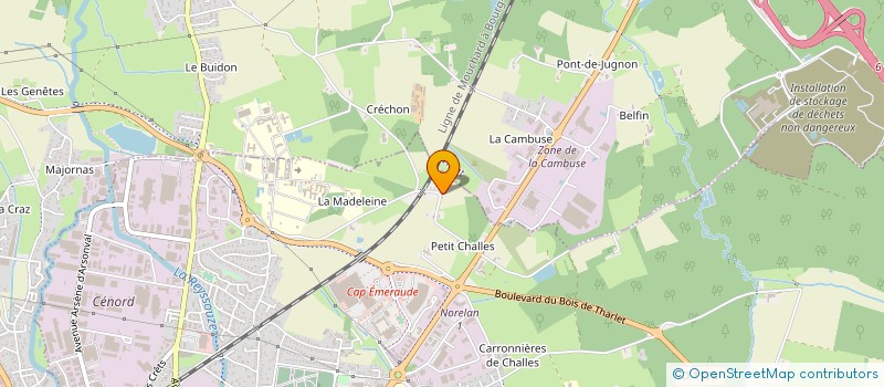 localisation de l'entreprise ASTER à BOURG-EN-BRESSE