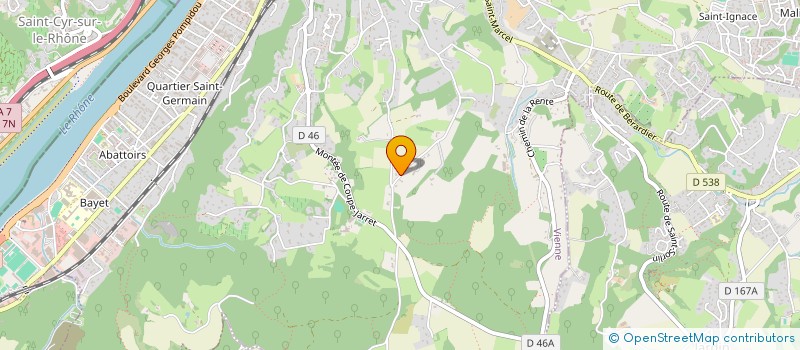 localisation de l'entreprise ASTER à VIENNE