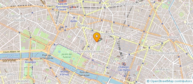localisation de l'entreprise ASTER FINANCE à PARIS