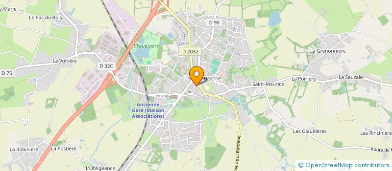 localisation de l'entreprise ASTER HOTTONIE  LA GARNACHE