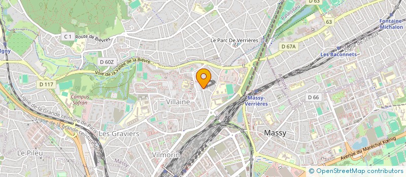 localisation de l'entreprise ASTER MW NETWORK ENGINEERING à MASSY