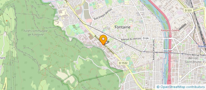 localisation de l'entreprise ASTER TECHNOLOGY FRANCE  FONTAINE