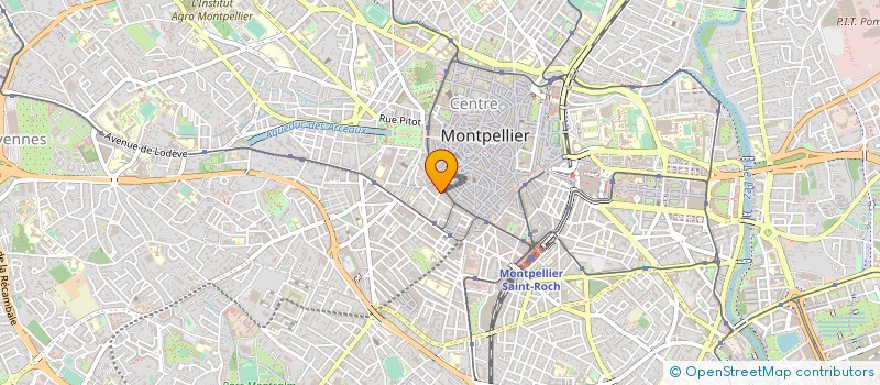 localisation de l'entreprise ASTERE COFFEE à MONTPELLIER