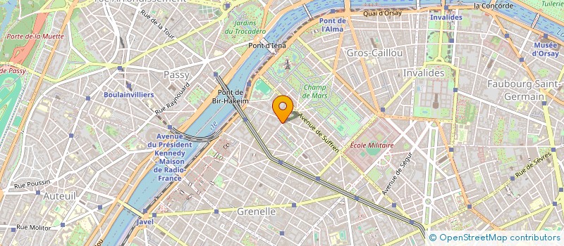 localisation de l'entreprise ASTERI PRODUCTIONS  PARIS