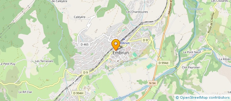 localisation de l'entreprise ASTERIA  GUILLESTRE