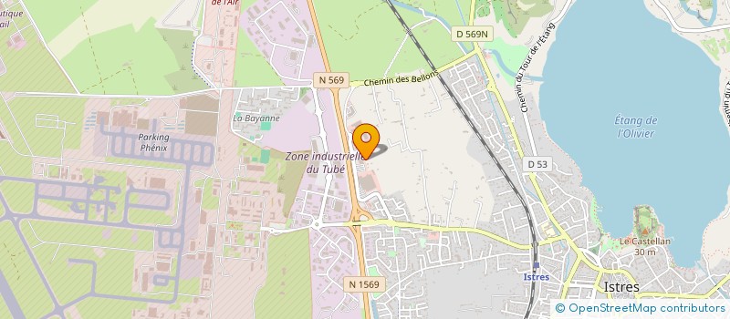 localisation de l'entreprise ASTERIA  ISTRES