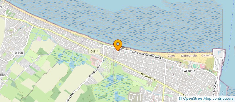 localisation de l'entreprise ASTERIA  OUISTREHAM