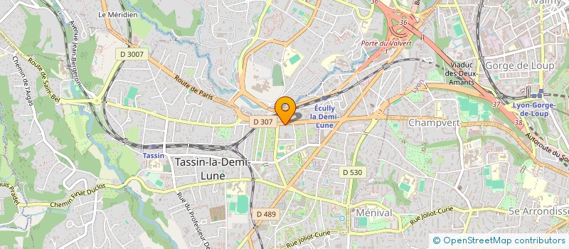 localisation de l'entreprise ASTERIA NOTAIRES  TASSIN-LA-DEMI-LUNE