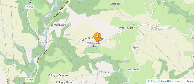 localisation de l'entreprise ASTERIA PROPERTIES  DESINGY