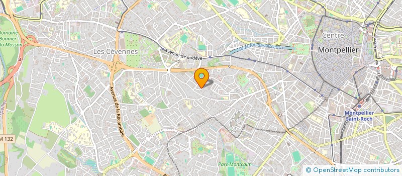 localisation de l'entreprise ASTERIE à MONTPELLIER