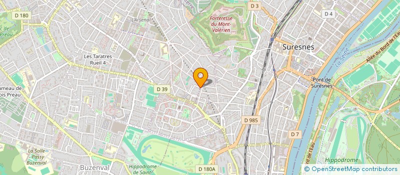 localisation de l'entreprise ASTERINA FILMS à RUEIL-MALMAISON