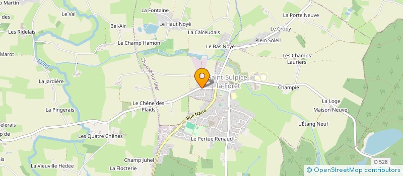 localisation de l'entreprise ASTERION  CHASNE-SUR-ILLET