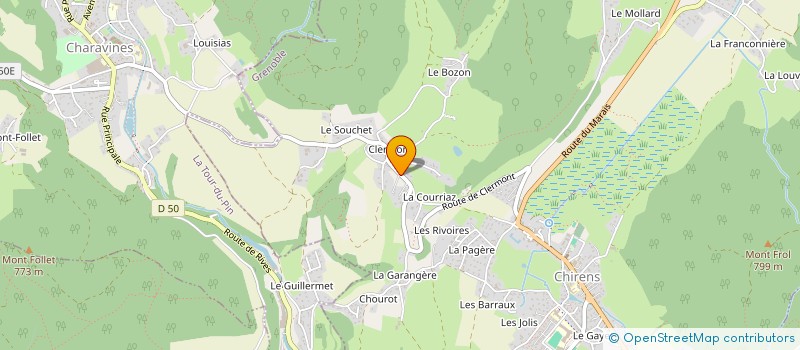 localisation de l'entreprise ASTERION  CHIRENS