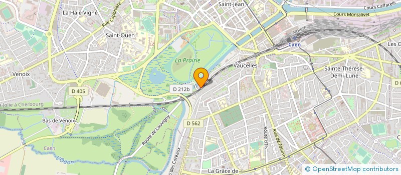 localisation de l'entreprise ASTERIOT à CAEN