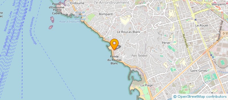localisation de l'entreprise ASTERISM à MARSEILLE
