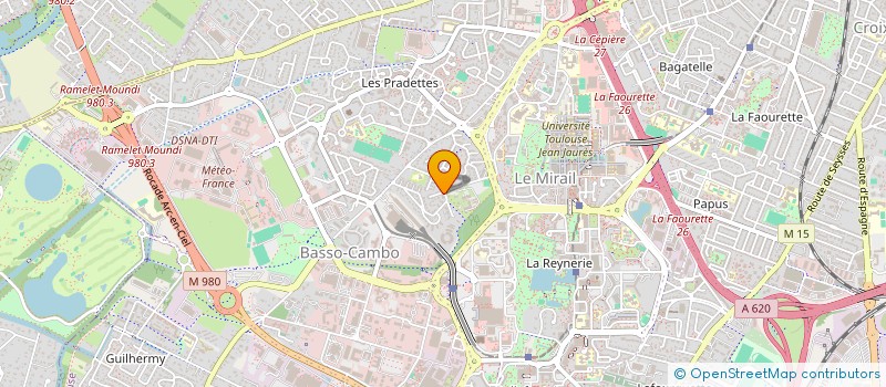 localisation de l'entreprise ASTEROID  TOULOUSE