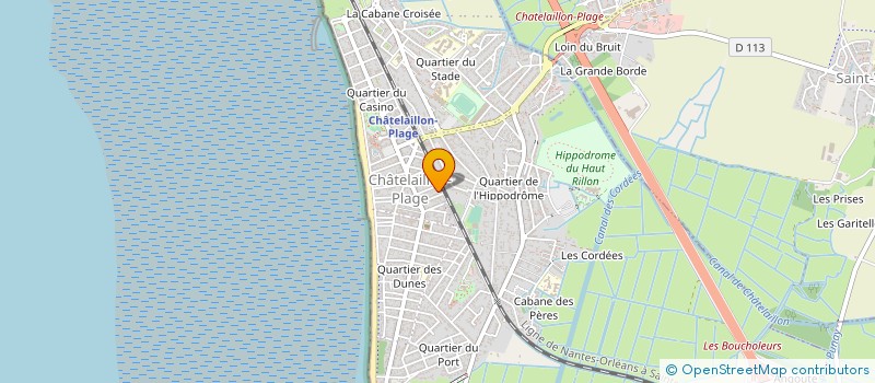 localisation de l'entreprise ASTERY à CHATELAILLON-PLAGE