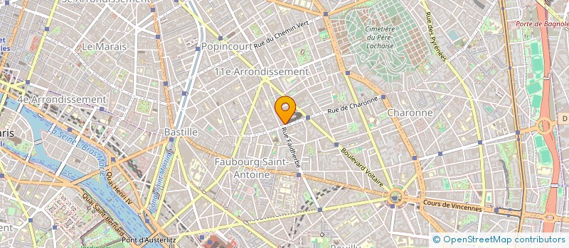 localisation de l'entreprise ASTHARTE  &  COMPAGNIE  PARIS