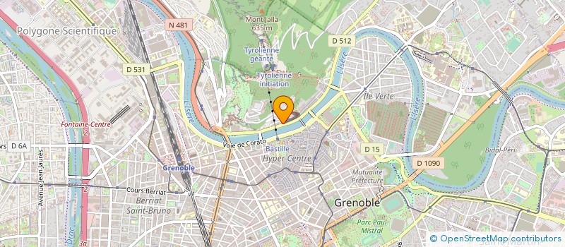 localisation de l'entreprise ASTHER ASSETS  GRENOBLE